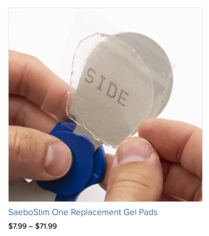 SaeboStim One Replacement Gel Pads